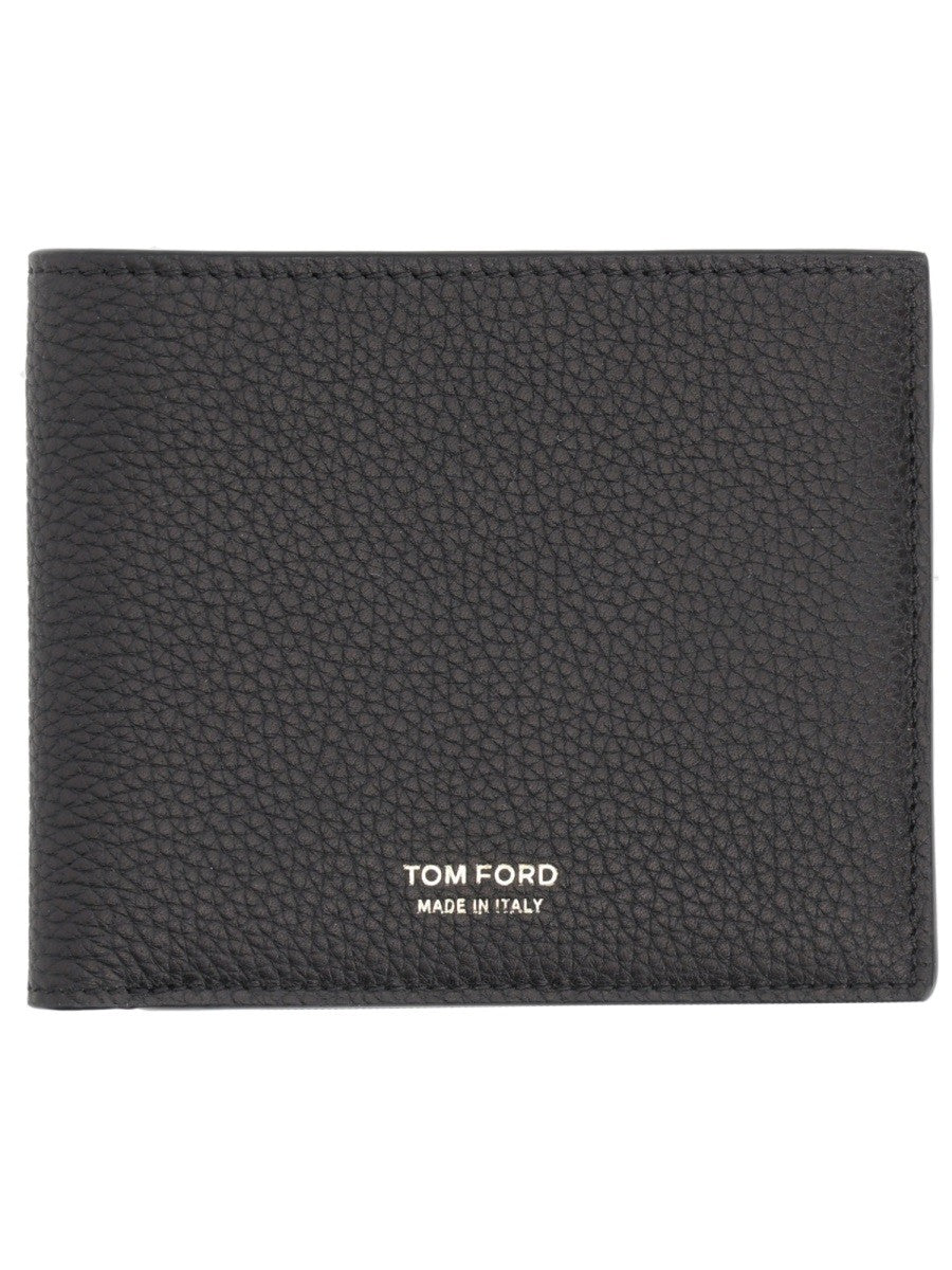 Tom Ford Men's Portafoglio Bifold Con Black