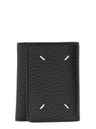 Maison Margiela Unisex Trifold Four Stitches Wallet Black