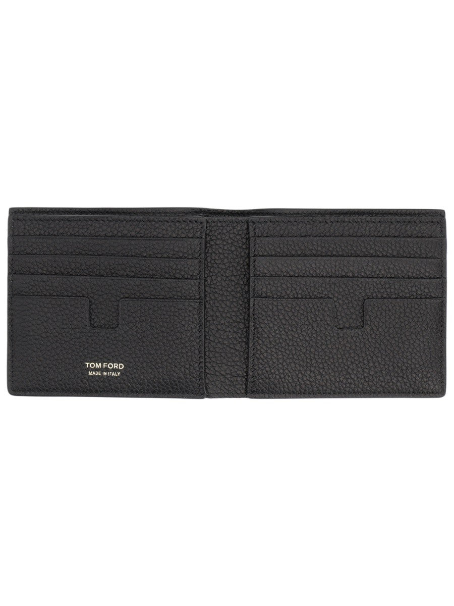 Tom Ford Men's Portafoglio Bifold Con Black