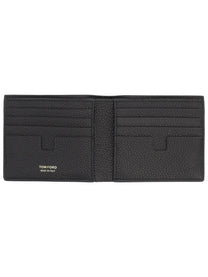 Tom Ford Men's Portafoglio Bifold Con Black