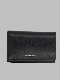 Michael Kors Women's Portafoglio Jet Set Large in Pelle Martellata Black