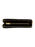Saint Laurent Women's Monogram Wallet Black, view 3