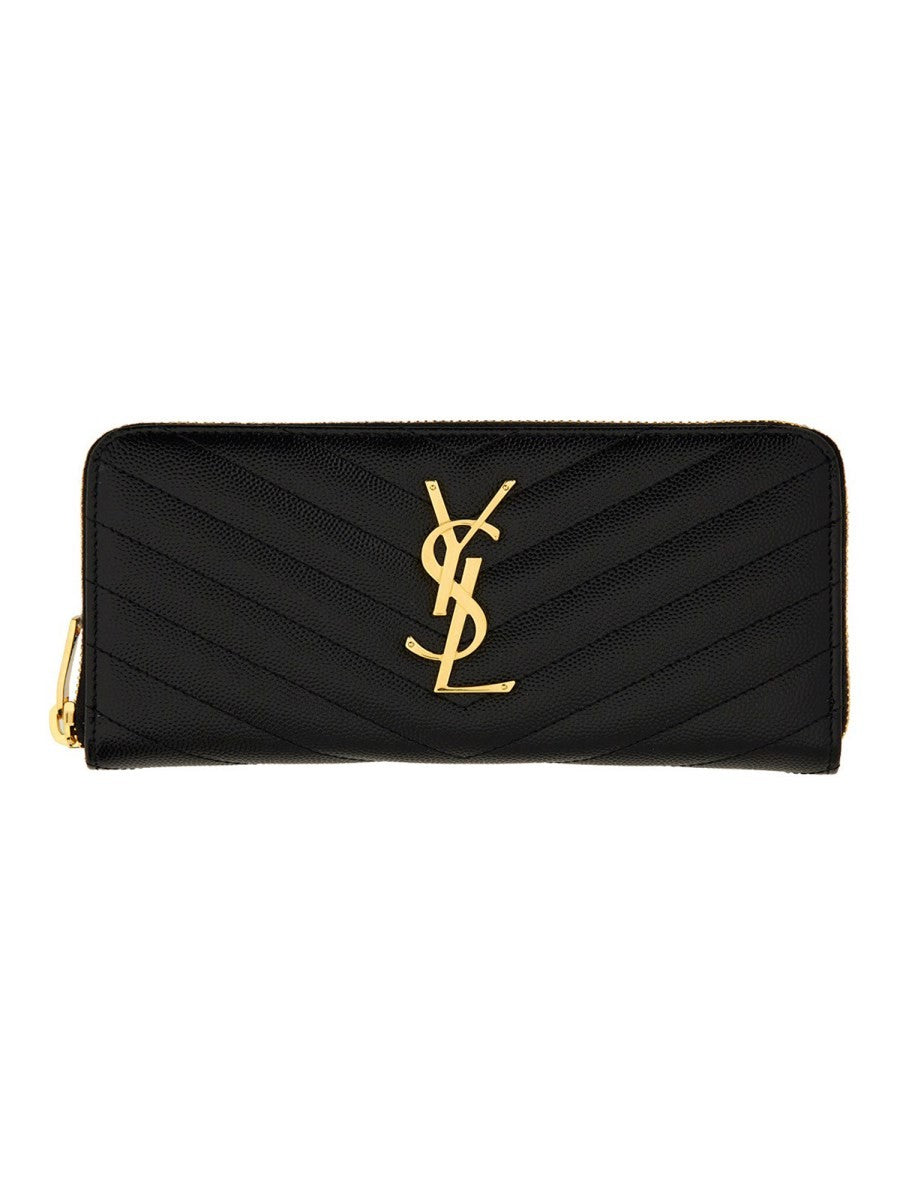 Saint Laurent Women's Portafoglio Monogram Black