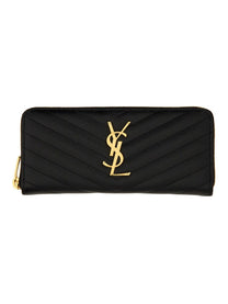Saint Laurent Women's Portafoglio Monogram Black