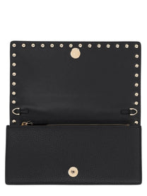 Valentino Women's Portafoglio Rockstud in Pelle Black