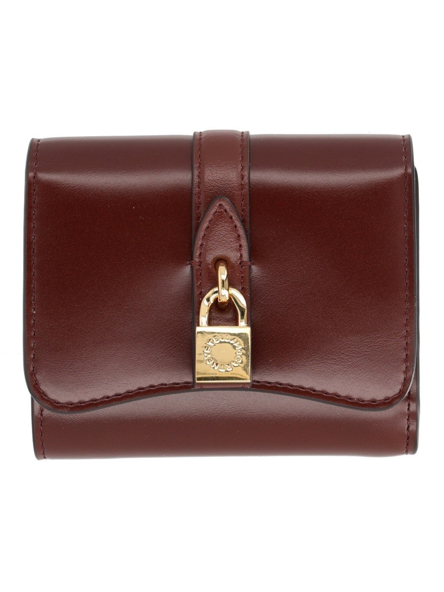 Stella McCartney Women's Portafoglio Ryder Trifold Red