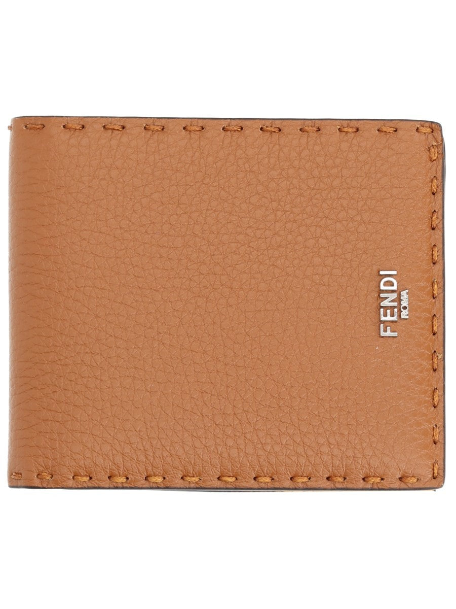 Fendi Men's Portafoglio Selleria Brown