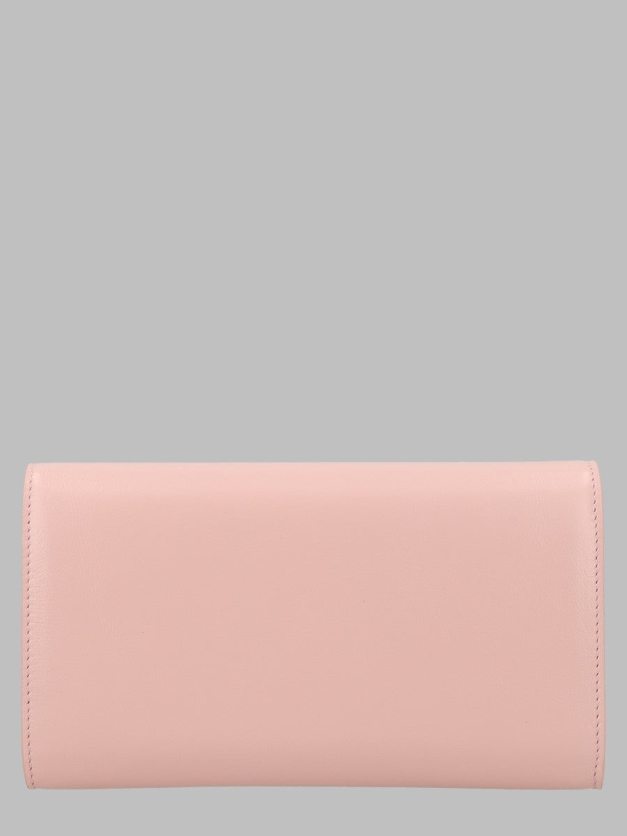 Balmain Women's Portafoglio Shuffle Con Tracolla Blue