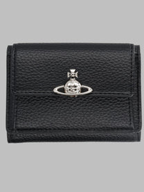 Vivienne Westwood Women's Portafoglio Small Flap Purse Black
