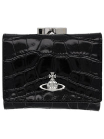 Vivienne Westwood Women's Portafoglio Small Frame Black
