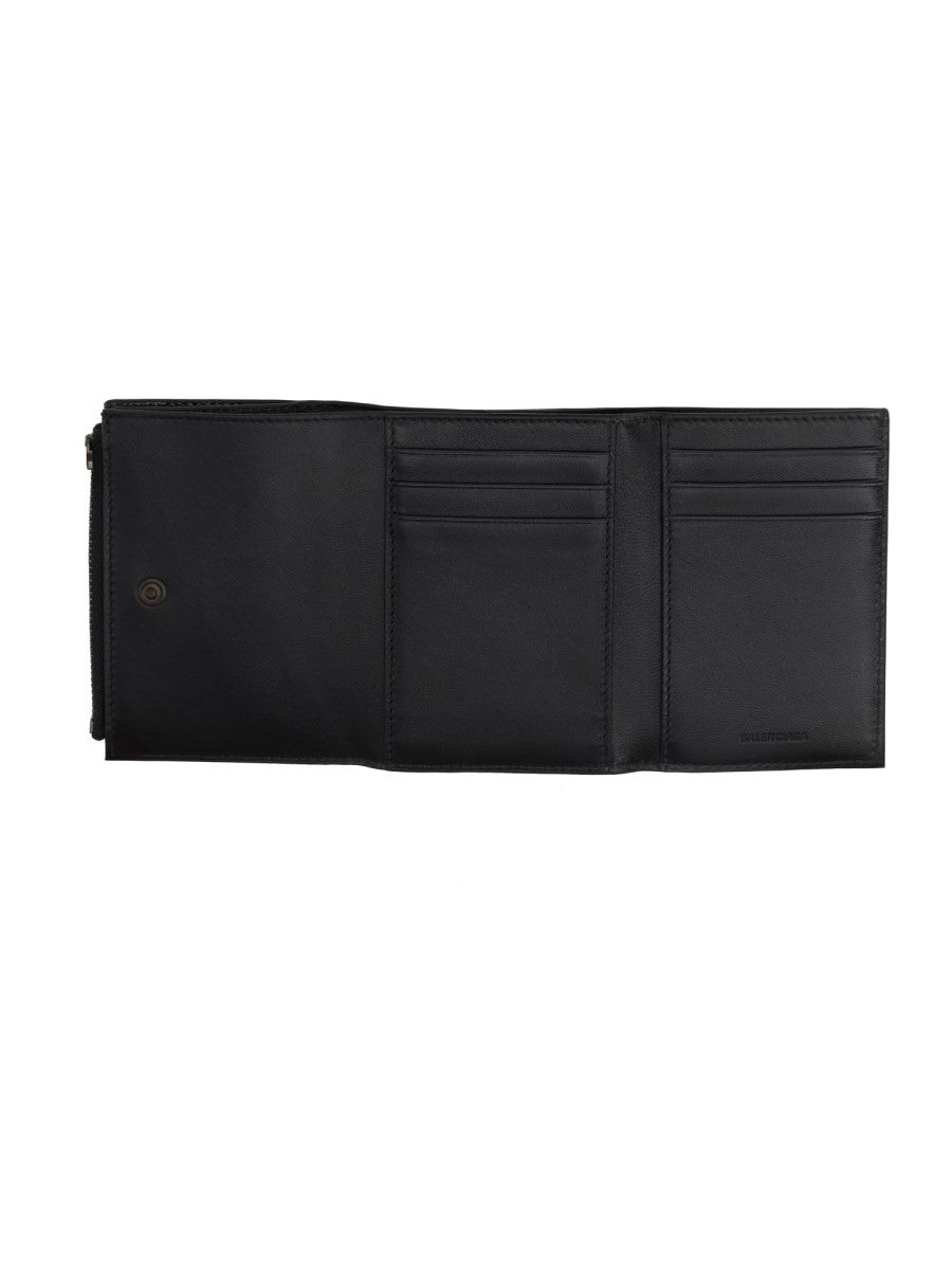 Balenciaga Men's Trifold Wallet with LE City Crossbody Bag Black, view 3