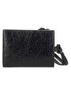 Balenciaga Men's Trifold Wallet with LE City Crossbody Bag Black, view 4