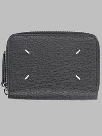 Maison Margiela Unisex Portamonete Con Anello per Chiavi Black