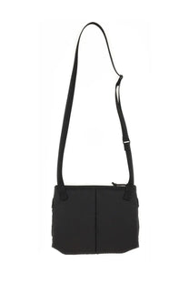 Porter-yoshida &amp; co men’s borsa spalla force black nylon crossbody bag with sleek minimalist design and adjustable strap