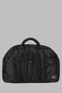 Porter-yoshida &amp; co men’s borsa tanker boston large black nylon duffel bag with reinforced stitching and top handle