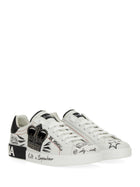 Dolce &amp; Gabbana Men's Portfino Sneaker White, view 2