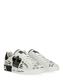 Dolce &amp; Gabbana Men's Portfino Sneaker White