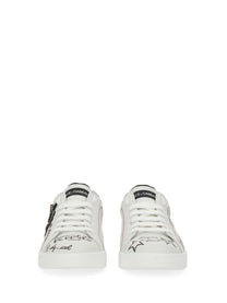 Dolce &amp; Gabbana Men's Portfino Sneaker White