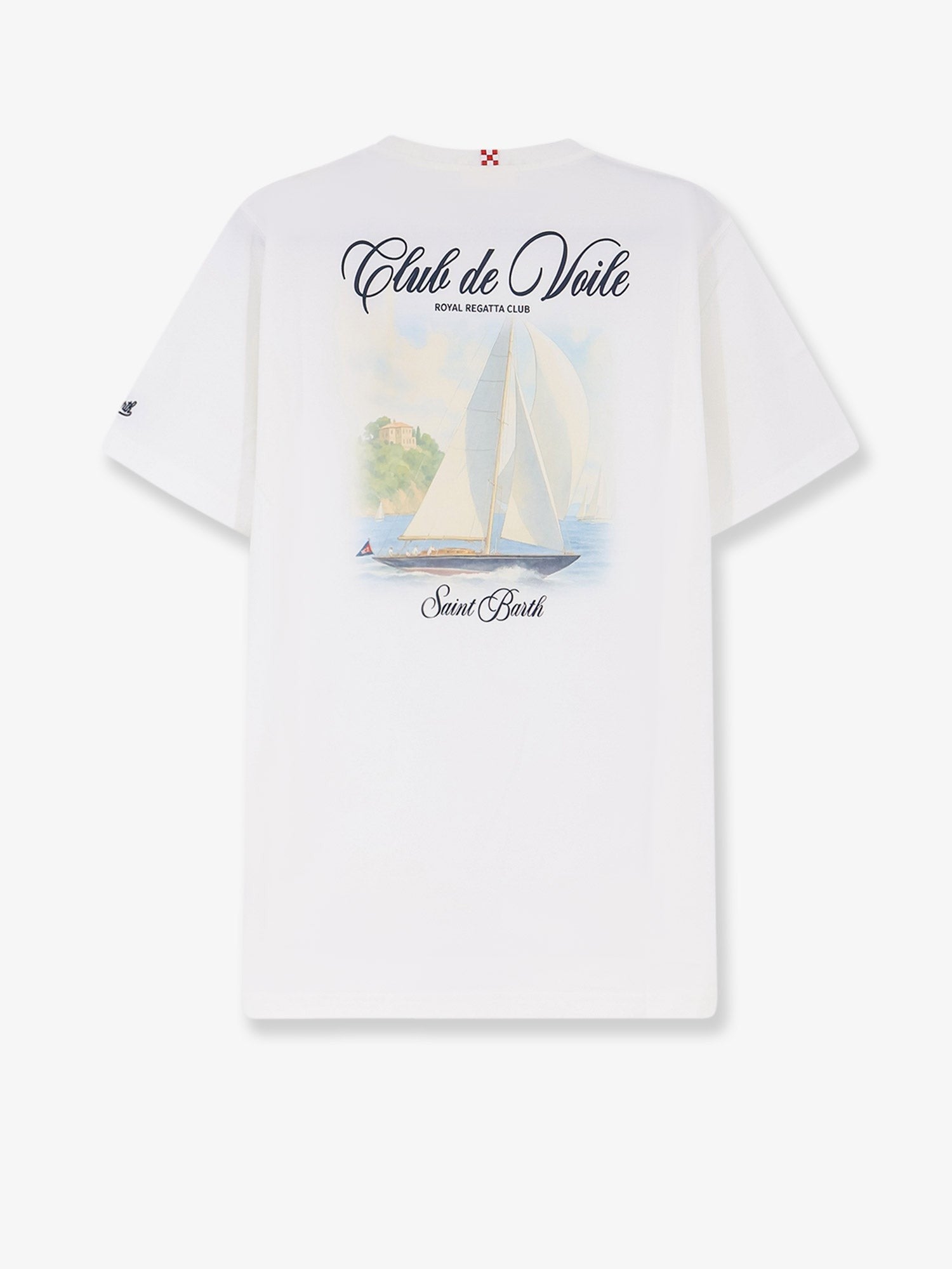 Mc2 Saint Barth Men's Portland Cotton Shirt White
