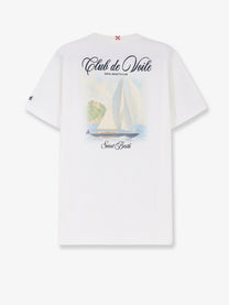 Mc2 Saint Barth Men's Portland Cotton Shirt White