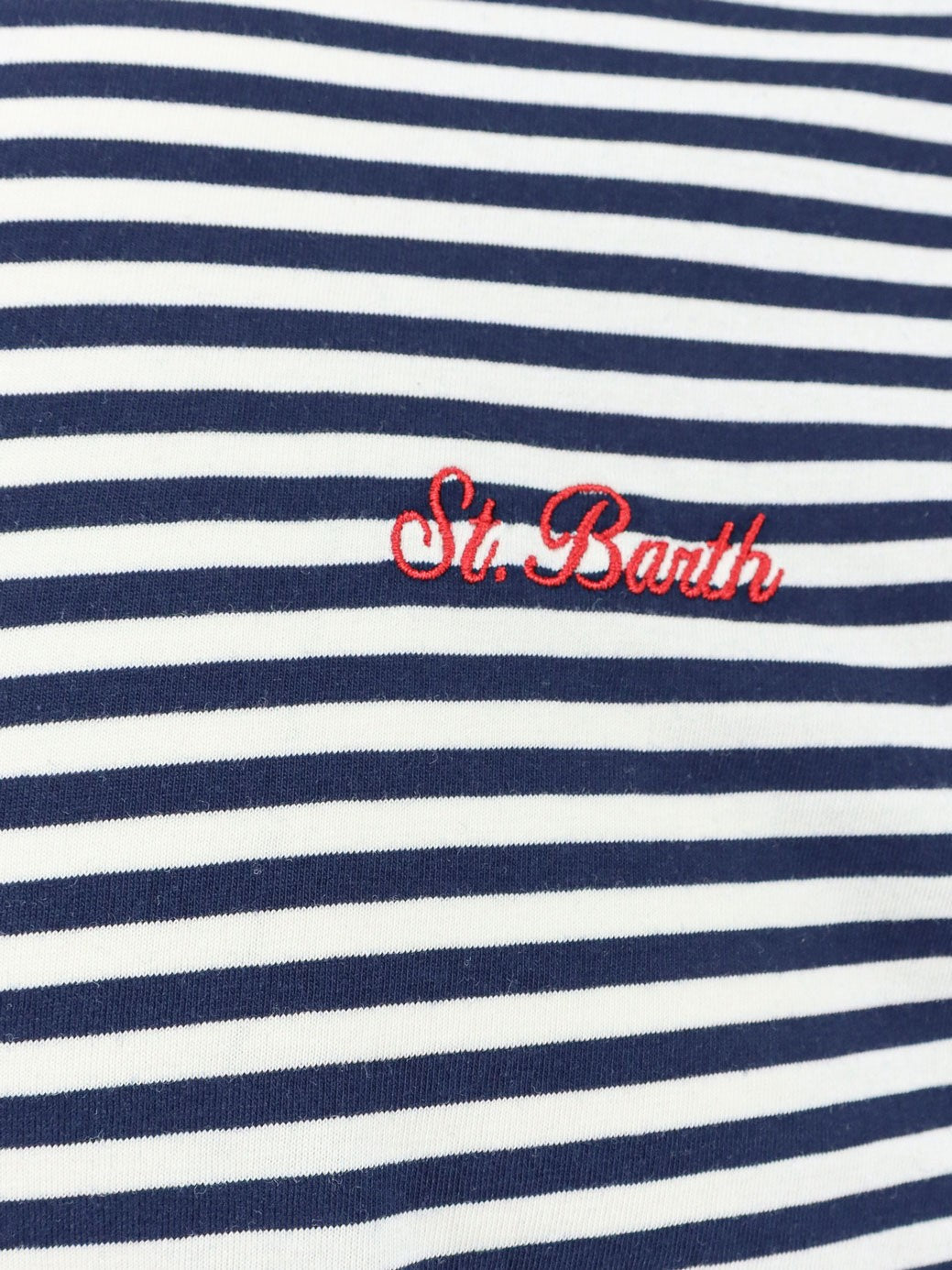 Mc2 Saint Barth Men's Portofino Cotton Shirt Blue