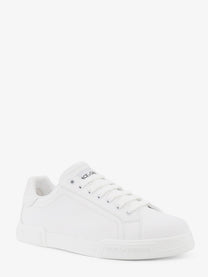 Dolce &amp; Gabbana Men's Portofino Leather Sneakers White