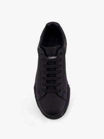Dolce &amp; Gabbana Men's Portofino Leather Sneakers Black