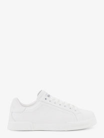 Dolce &amp; Gabbana Men's Portofino Leather Sneakers White