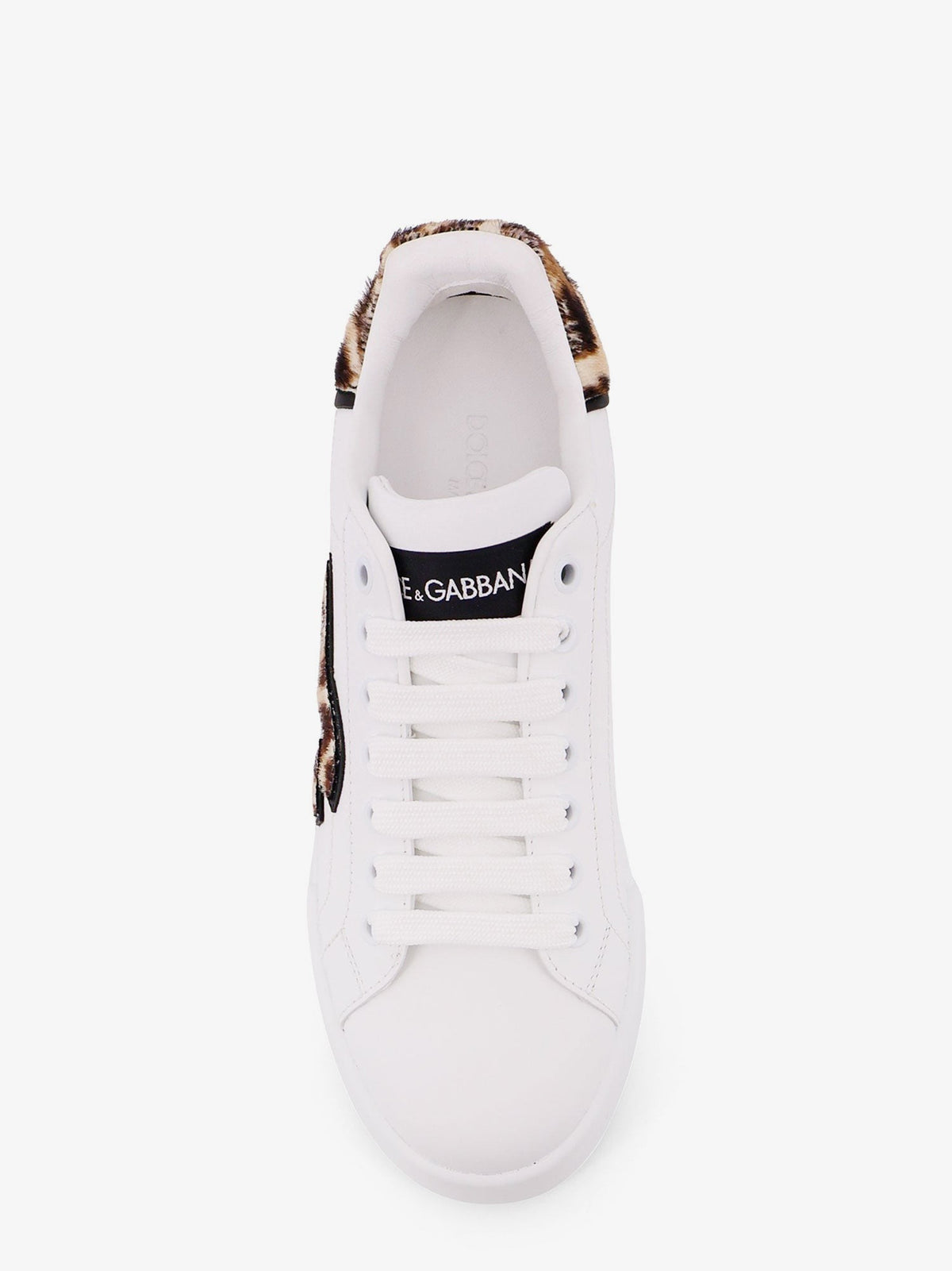 Dolce &amp; Gabbana Women's Portofino Light Strobel Sneakers Brown, view 5