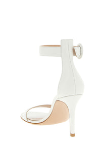 Gianvito Rossi Portofino Sandals White
