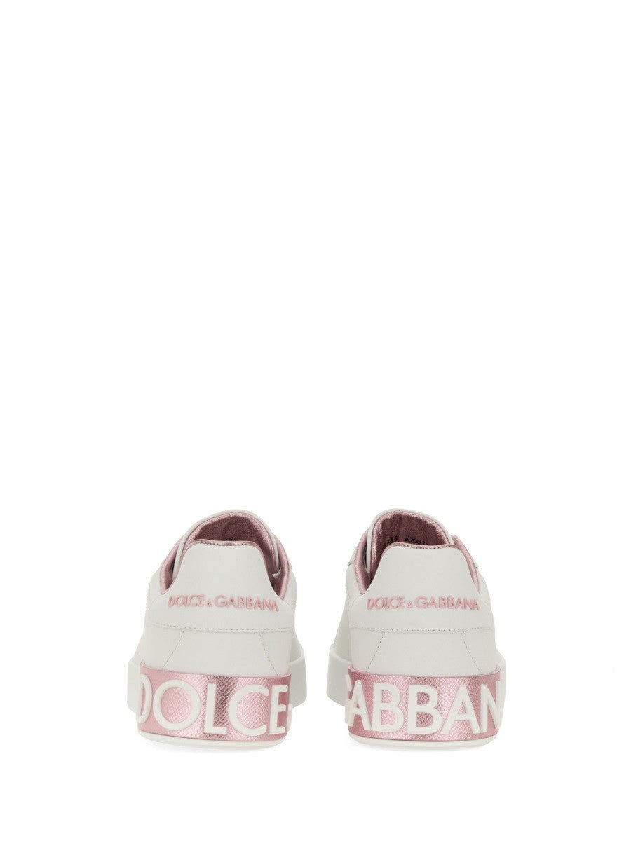 Dolce &amp; Gabbana Women's Sneaker Portofino White, view 5