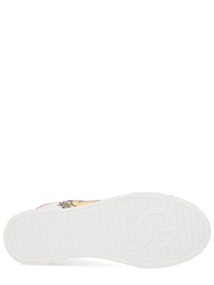 Dolce &amp; Gabbana Women's Portofino Sneaker Blue