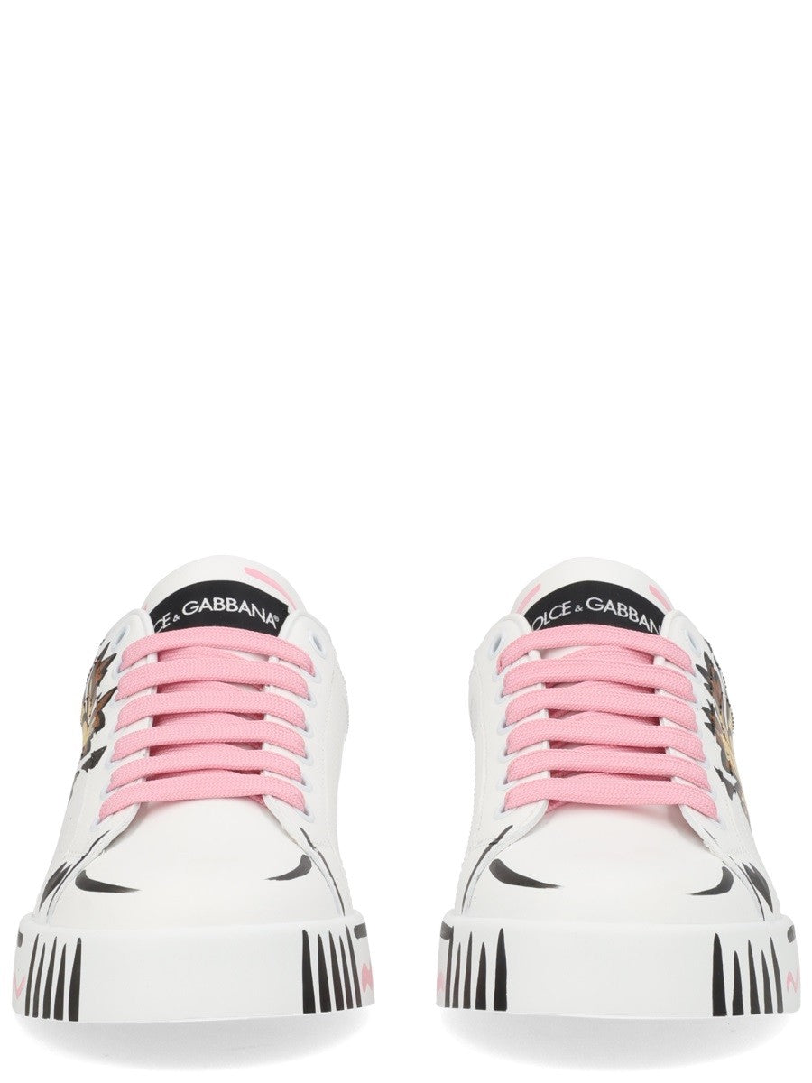 Dolce &amp; Gabbana Women's Portofino Sneaker Blue