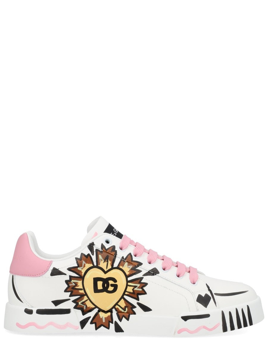 Dolce &amp; Gabbana Women's Portofino Sneaker Blue