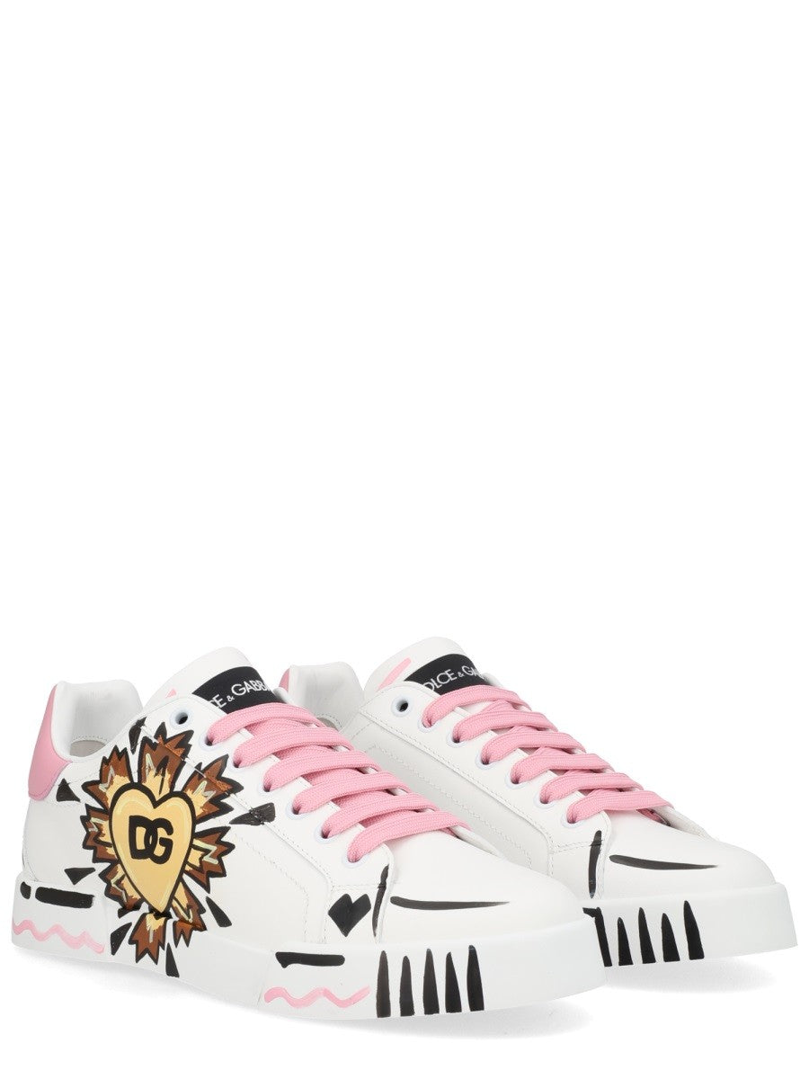 Dolce &amp; Gabbana Women's Portofino Sneaker Blue