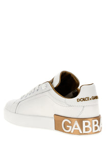 Dolce &amp; Gabbana Portofino Sneakers Gold