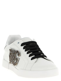 Dolce &amp; Gabbana Portofino Sneakers Silver