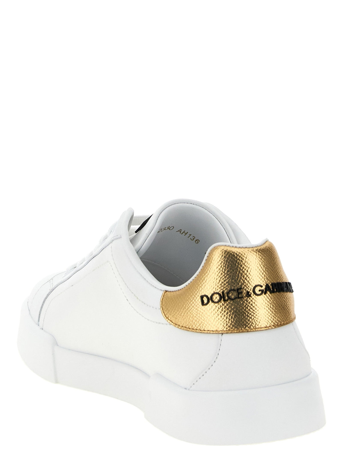 Dolce &amp; Gabbana Portofino Sneakers Gold, view 3