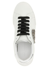 Dolce &amp; Gabbana Portofino Sneakers Silver