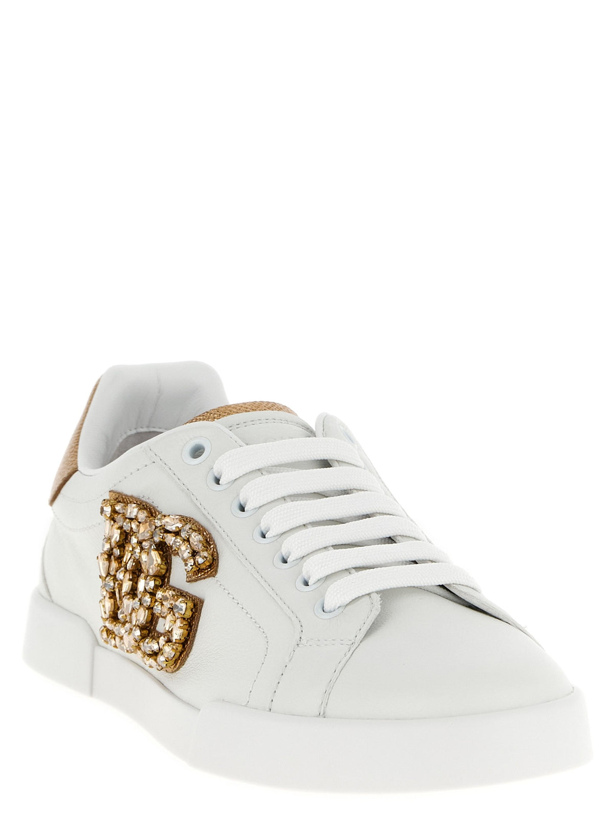 Dolce &amp; Gabbana Portofino Sneakers Gold, view 2