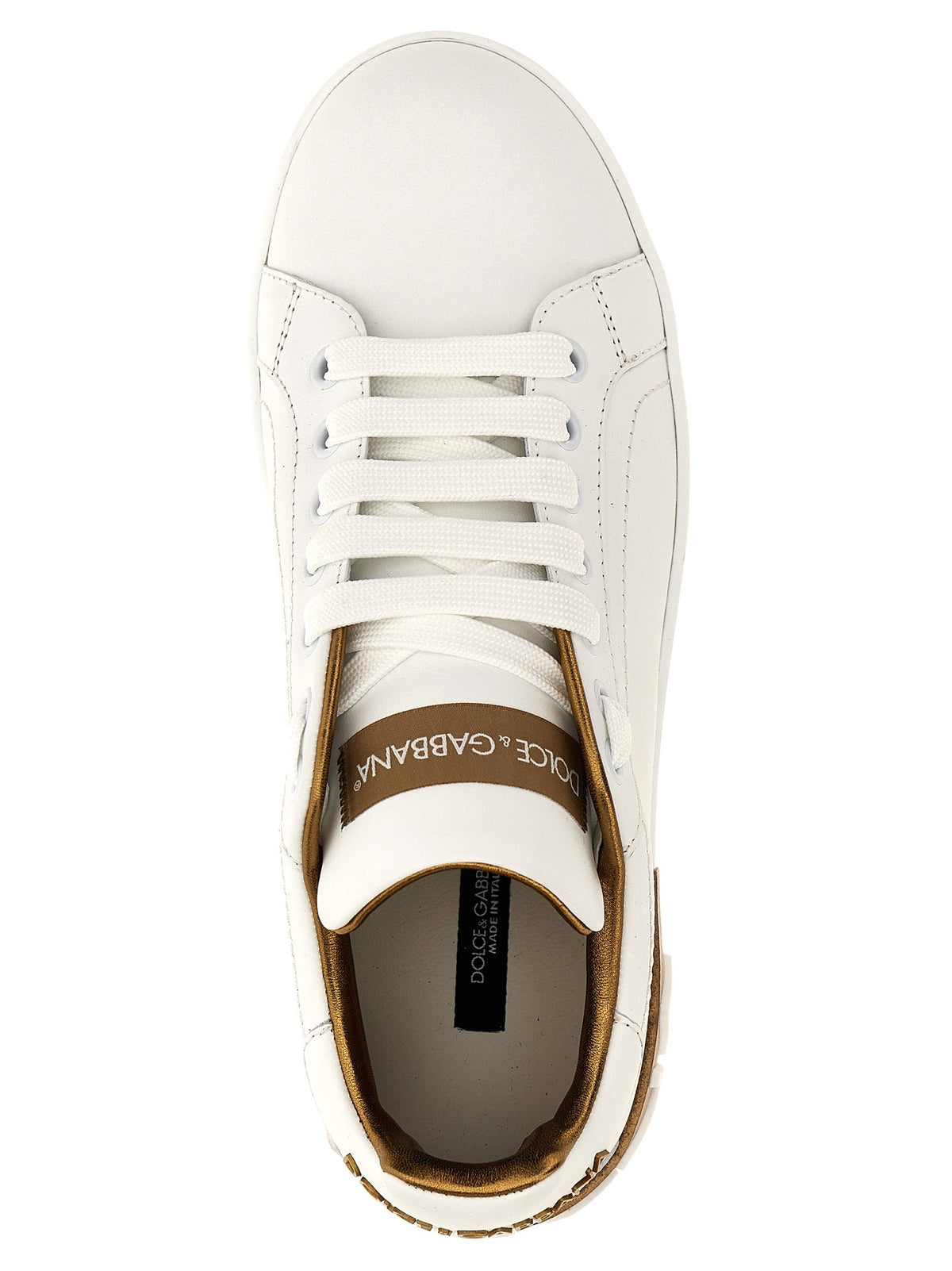 Dolce &amp; Gabbana Portofino Sneakers Gold