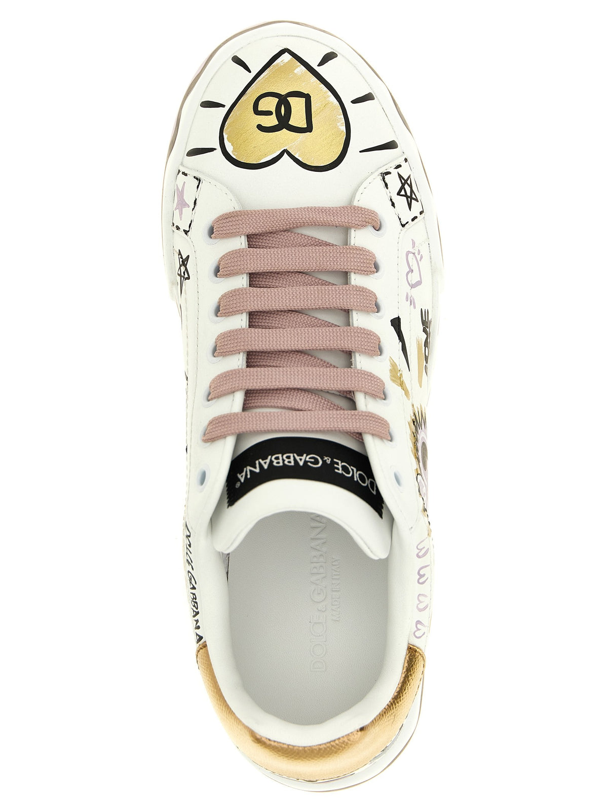 Dolce &amp; Gabbana Portofino Sneakers Gold