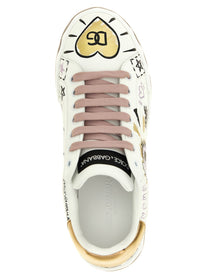 Dolce &amp; Gabbana Portofino Sneakers Gold