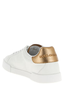 Dolce &amp; Gabbana Portofino Sneakers Gold