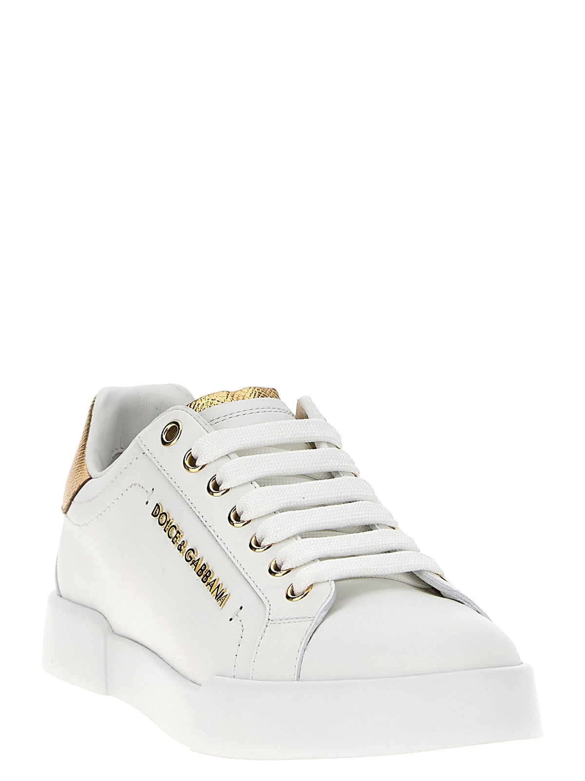 Dolce &amp; Gabbana Portofino Sneakers Gold