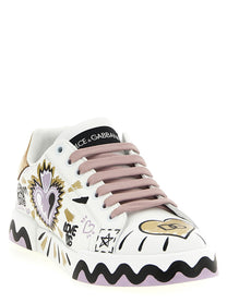 Dolce &amp; Gabbana Portofino Sneakers Gold