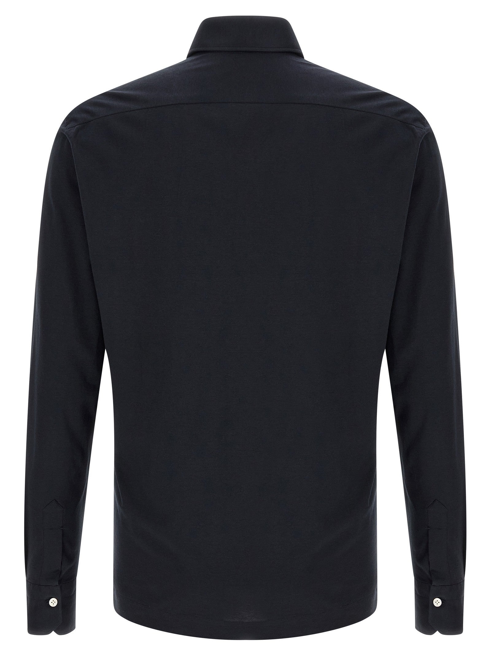 Kiton Positano Polo Shirt Blue