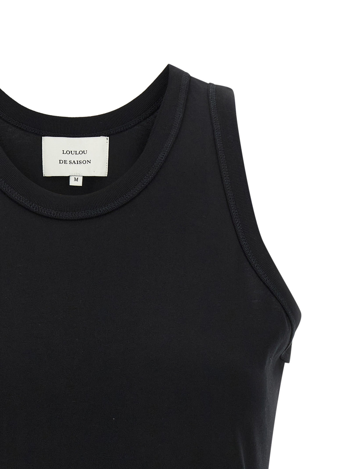 Loulou De Saison Poso Tank Top Black