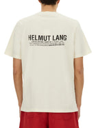 Helmut Lang Men's Postcard Building Shirt White, view 3