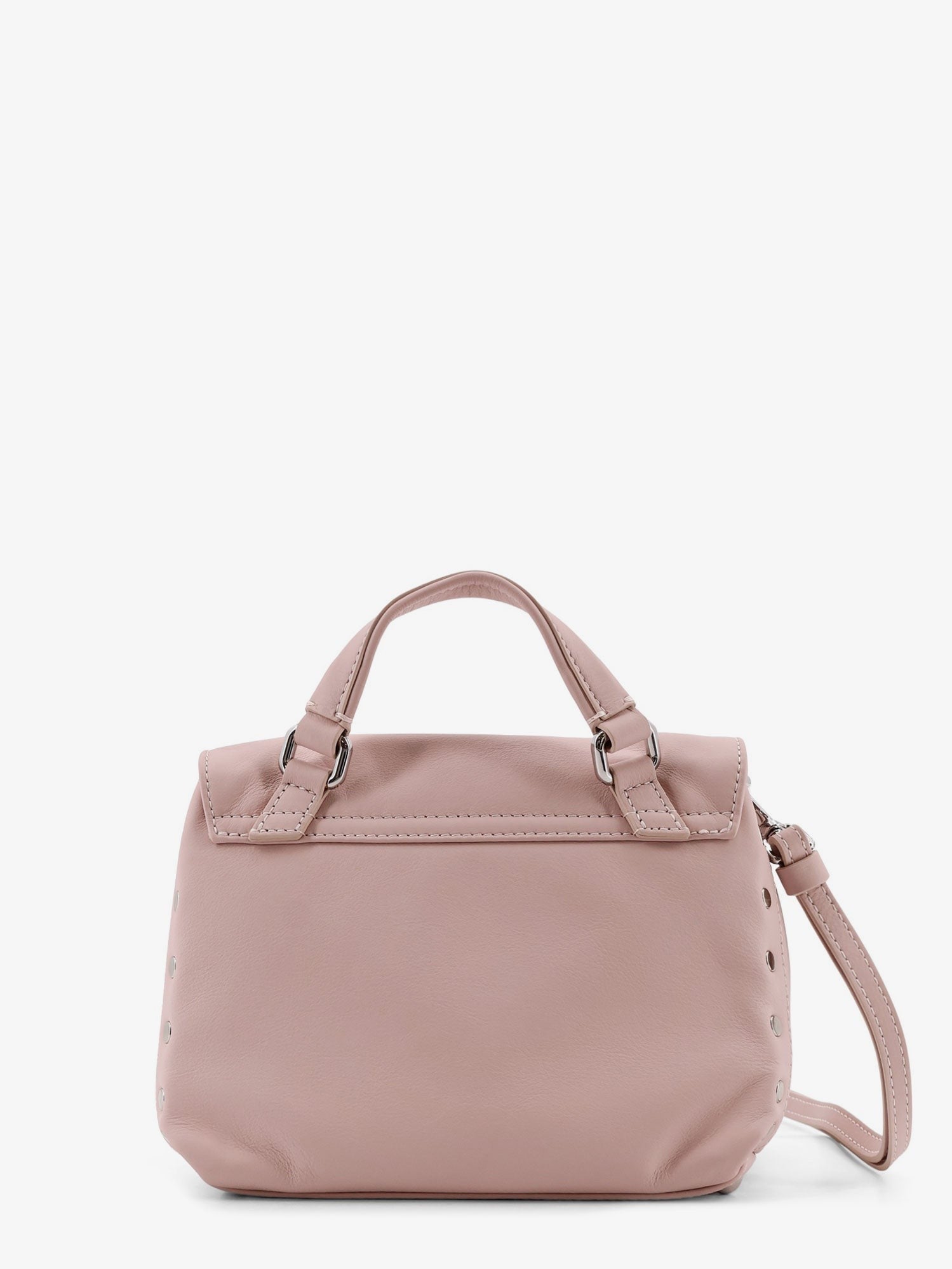 Zanellato Women's Postina Baby Leather Crossbody Bag Blue